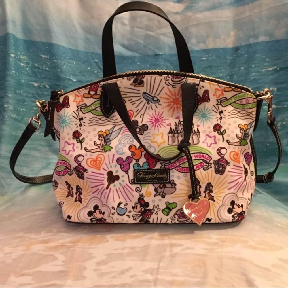 Disney Sketch Satchel Dooney & Bourke